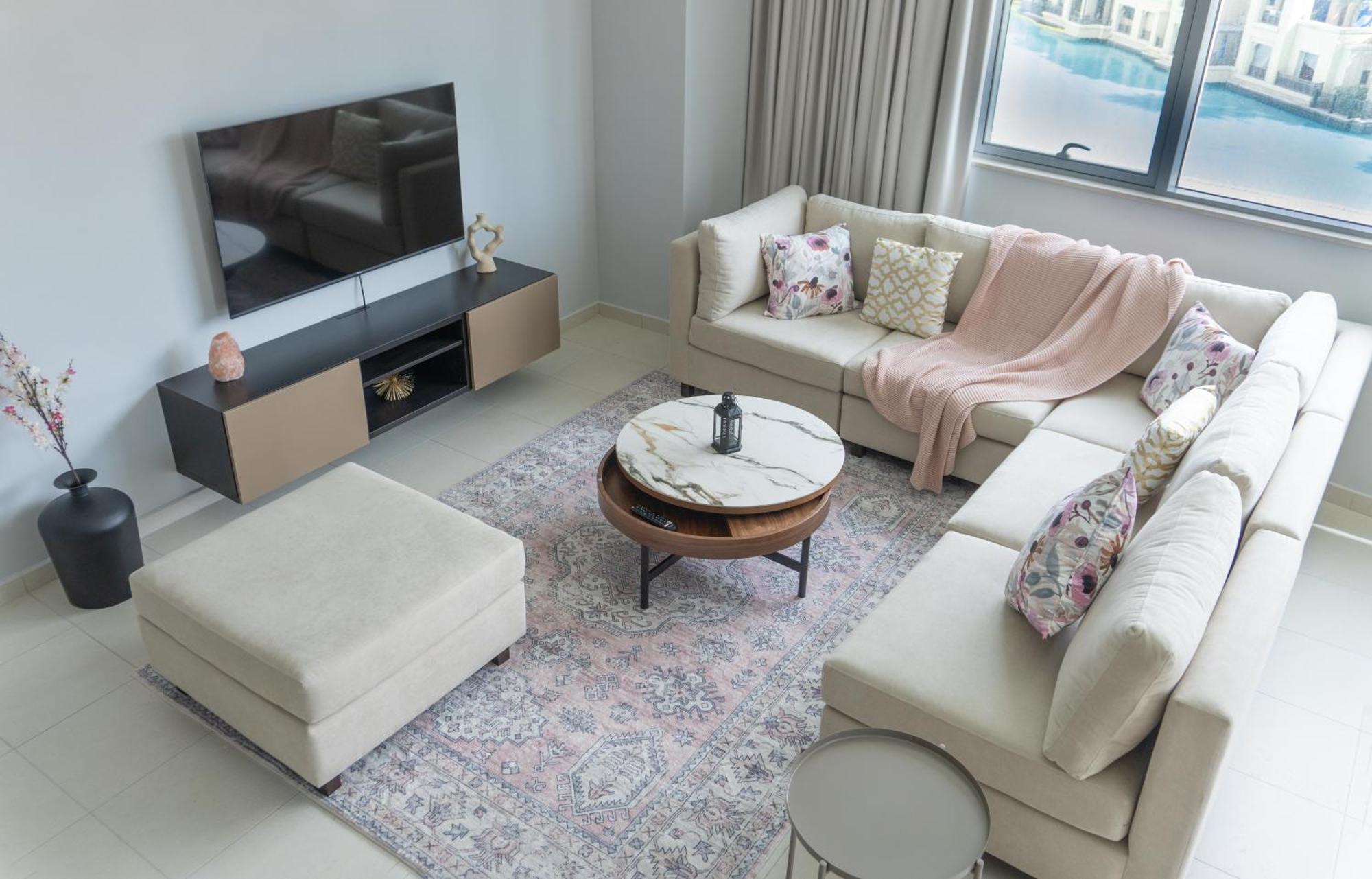 迪拜Downtown Oasis, Burj Khalifa Views, Luxury Amenities公寓 外观 照片