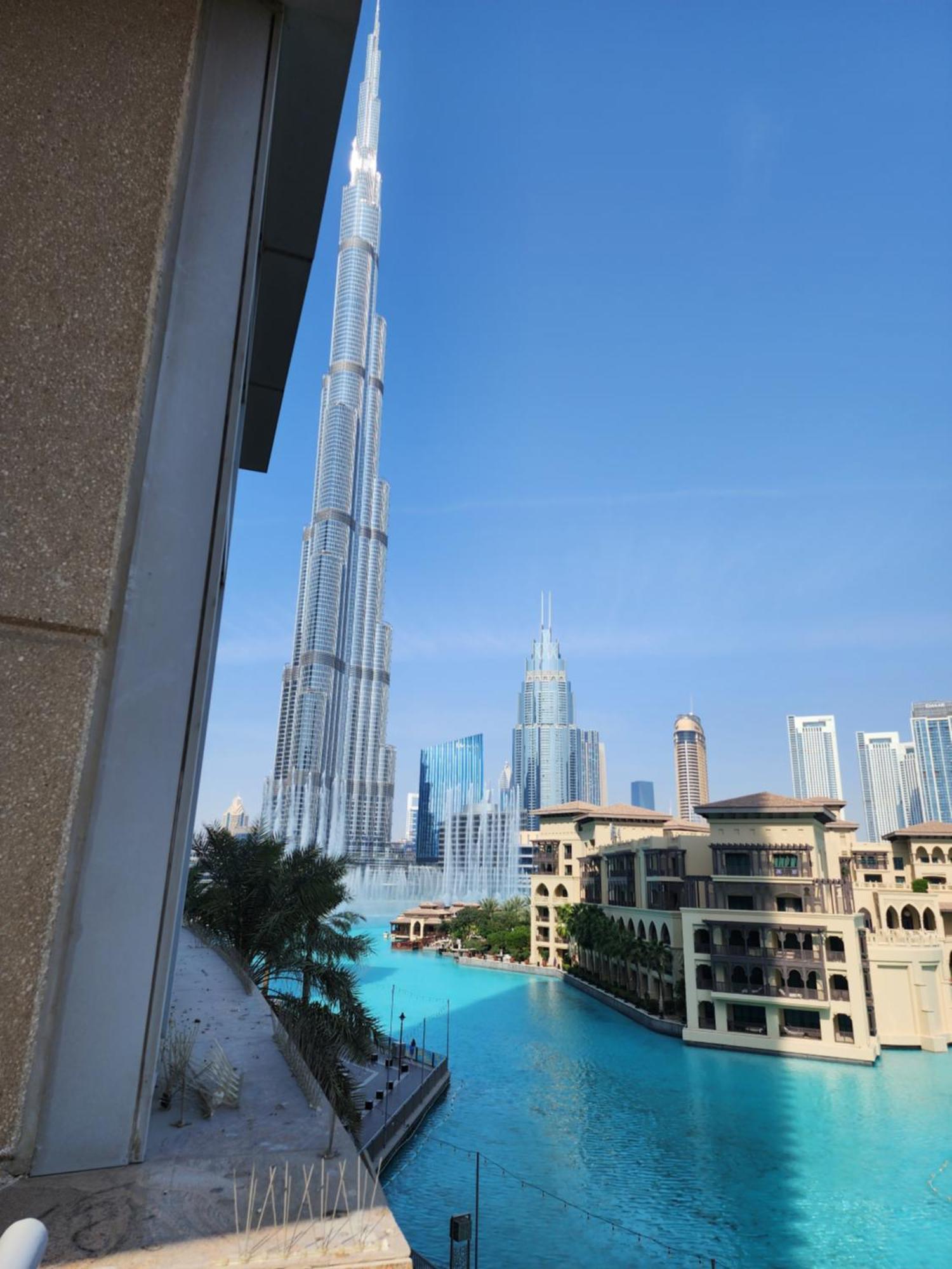 迪拜Downtown Oasis, Burj Khalifa Views, Luxury Amenities公寓 外观 照片