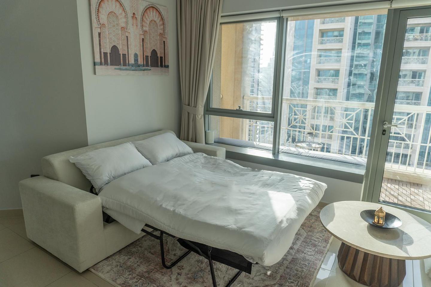 迪拜Downtown Oasis, Burj Khalifa Views, Luxury Amenities公寓 客房 照片